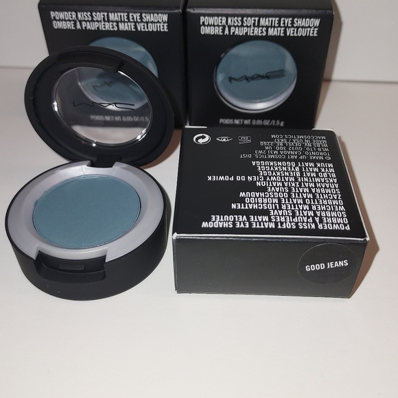 MAC Eye Shadow Powder Kiss Soft Matte *GOOD JEANS* - Picture 3 of 5